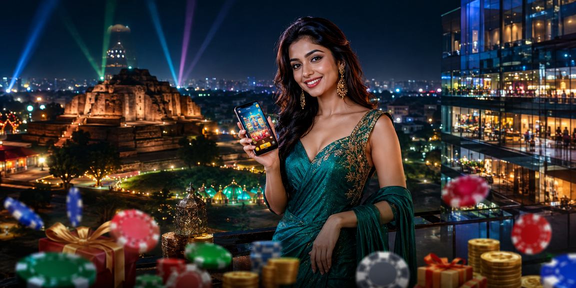 A Bangladeshi model enjoying casino games on mobile