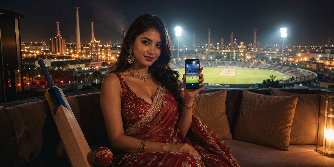 A user enjoying cricket betting in Bangladesh
